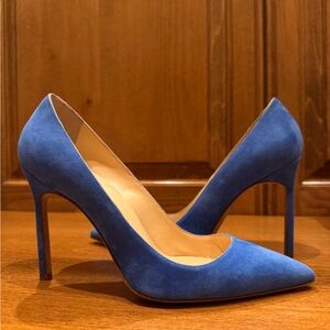 Manolo Blahnik Royal Blue Heels
